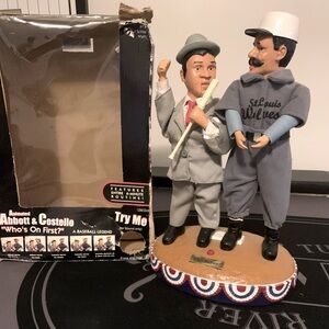 Animated Abbott & Costello 
  “ Who’s On First A Baseball Legend
